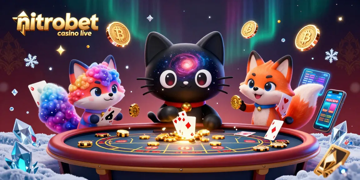 Gioca al nitrobet casino live con dealer reali in un'atmosfera coinvolgente e tavoli emozionanti.